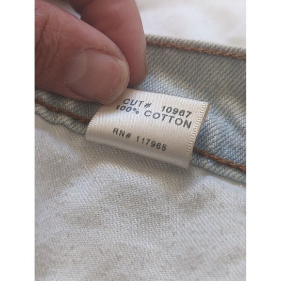 J Brand Shorts Womens 28 Jean Denime Light Wash Cut Off Aquarius Frayed Hem - Picture 5 of 10